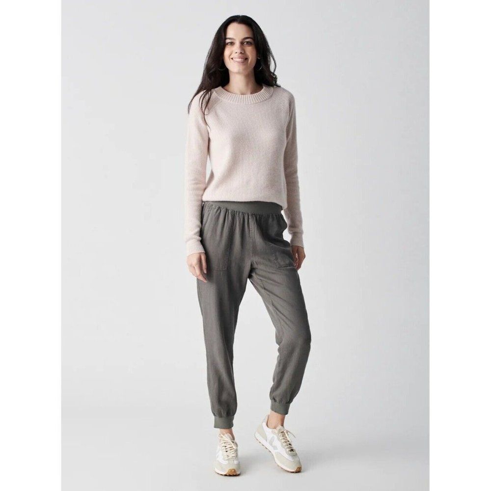 Faherty Arlie Jogger Surplus Green Small